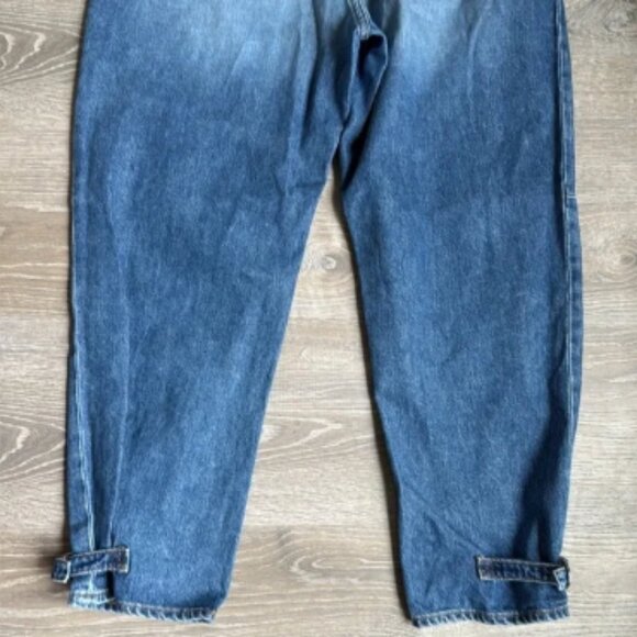 Veronica Beard Addie Paperbag Waist Tapered Jeans 30 - Picture 7 of 7